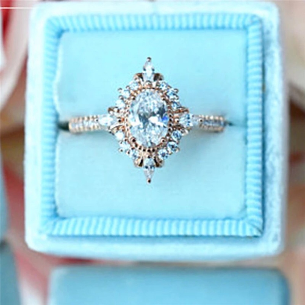 5โญ๏ธ FAV BESTSELLER CZ dainty vintage diamond ring - Picture 5 of 7